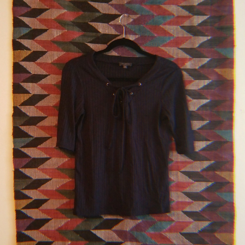 The Limited Lace Up Tee